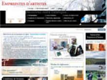 boutique en ligne empreintes d'artistes